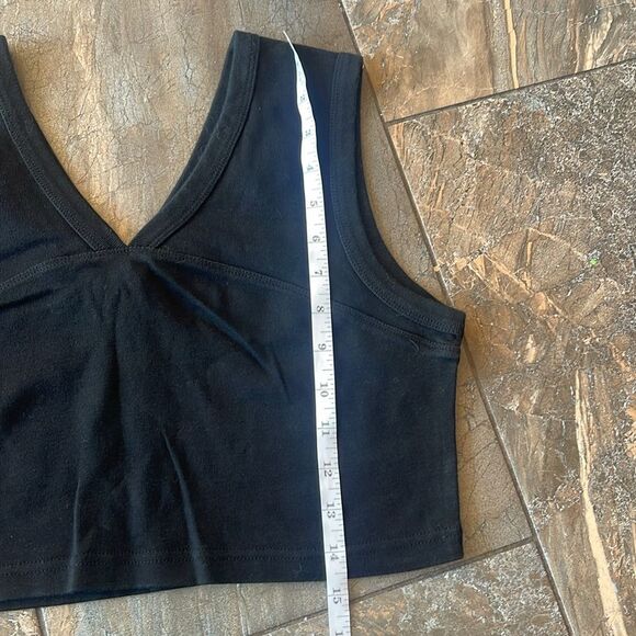 Derek Heart ❤️ black crop top size XL - Picture 7 of 8